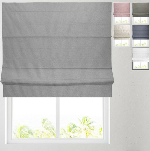 Plain textured blackout roman - plain,