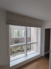 Roman blinds, ~220(W) x