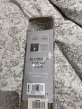 BLACKOUT ROMAN BLIND TEXTURED