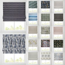 Patterned Roman Blinds - Fully