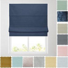 Plain Textured Roman Blinds -