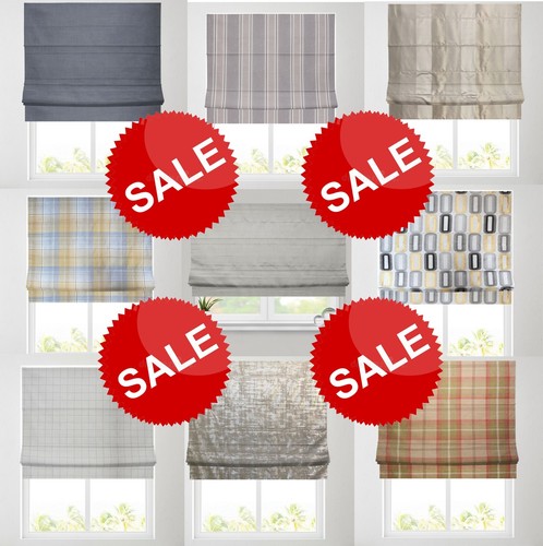 Clearance patterned roman - patterned,
